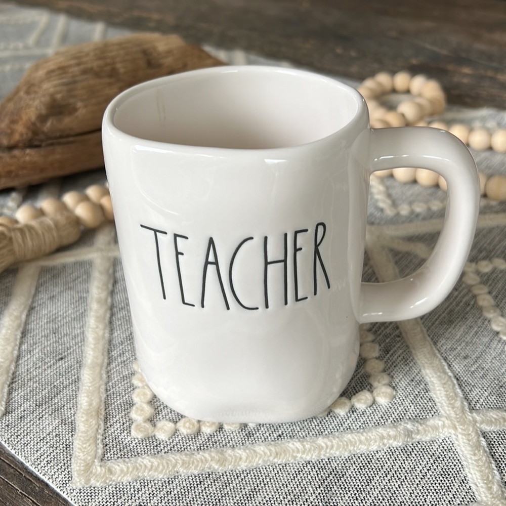 RAE DUNN Teacher Mug - NEW - great teacher gift!